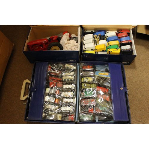 288A - Collection of unboxed cars, vans, trucks etc. mostly Matchbox with ranges from Corgi, Tri-ang etc., ... 