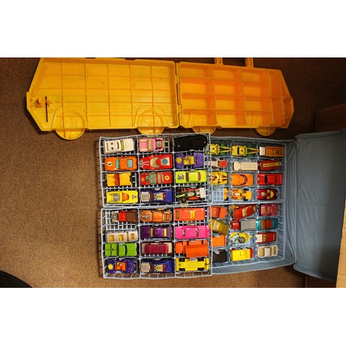 288A - Collection of unboxed cars, vans, trucks etc. mostly Matchbox with ranges from Corgi, Tri-ang etc., ... 
