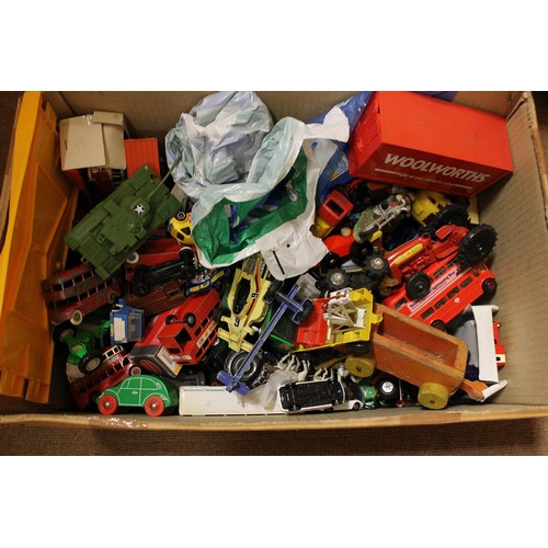 288A - Collection of unboxed cars, vans, trucks etc. mostly Matchbox with ranges from Corgi, Tri-ang etc., ... 