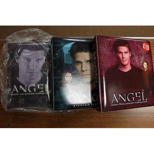 55 - Collection of modern TV/Film themed cards including Cards Inc Captain Scarlett, Harry Potter, Inkwor... 