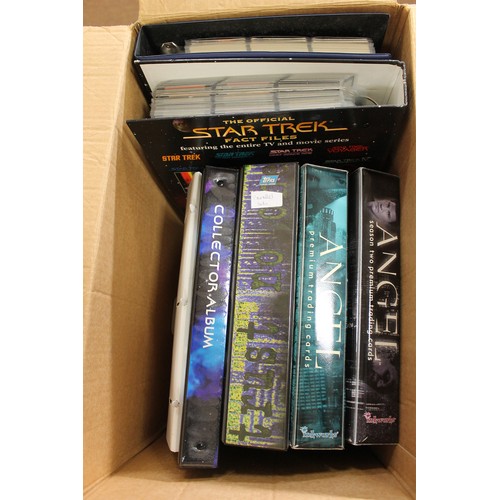 55 - Collection of modern TV/Film themed cards including Cards Inc Captain Scarlett, Harry Potter, Inkwor... 