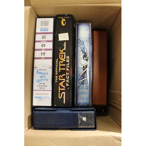 55 - Collection of modern TV/Film themed cards including Cards Inc Captain Scarlett, Harry Potter, Inkwor... 