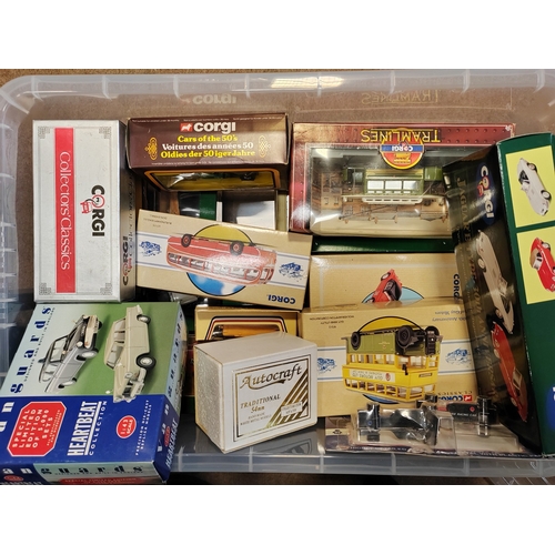 294 - Collection of cars, mint in mostly excellent to mint boxes and blister packs, includes Classix, Corg... 