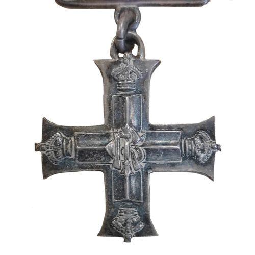 16 - WW1 Military Cross un-named as issued, presented in original case, tarnishing to reverse, plus minia... 