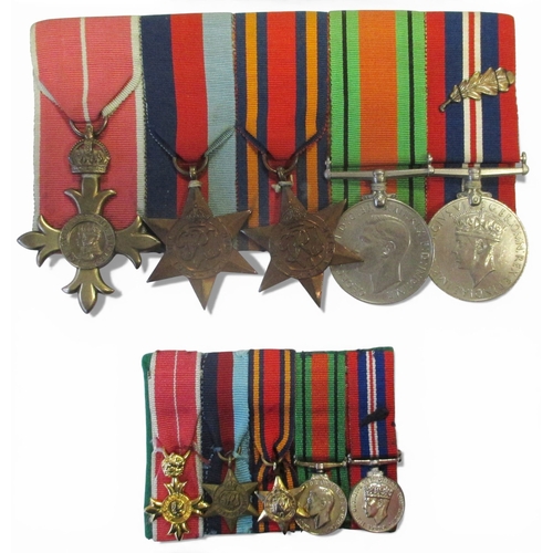 28 - WW2 OBE (Military), 1939-45, Burma stars, Defence Medal and BWM with MID oakleaf attributed to Lieut... 