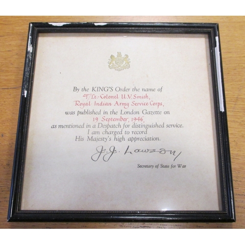 28 - WW2 OBE (Military), 1939-45, Burma stars, Defence Medal and BWM with MID oakleaf attributed to Lieut... 