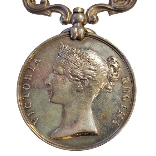 7 - 1879 South Africa Medal 1879 clasp to 1598 Pte C. Thompson. 17th Dco.Lrs, light edge knocks otherwis... 