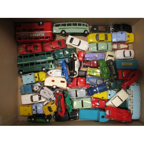 156 - Triang Minic Motorways. Collection generally good in good boxes with boxed Double Decker Bus No M.15... 
