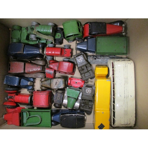 Triang. Unboxed collection generally good with mostly cars plus flat ...