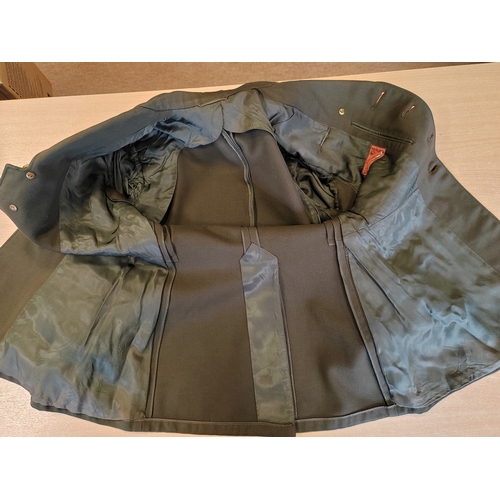 100 - WW2 USAAF dress uniform complete with jackets, trousers, shirt and ties (2), jacket features 9th Air... 