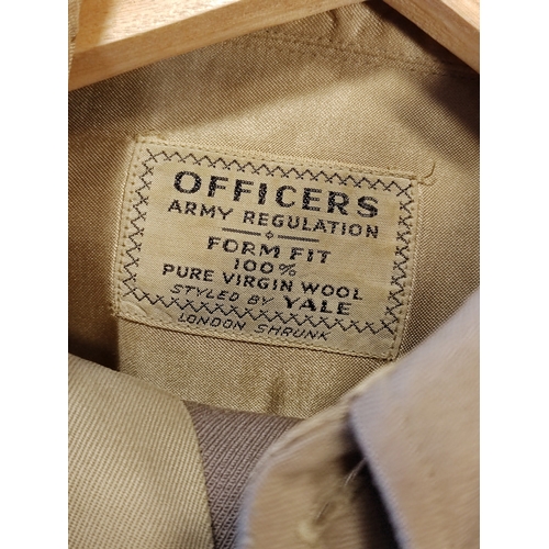 100 - WW2 USAAF dress uniform complete with jackets, trousers, shirt and ties (2), jacket features 9th Air... 