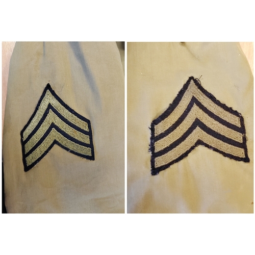 103 - WW2 U.S Army Mackinaw jacket, features 1st Infantry 
