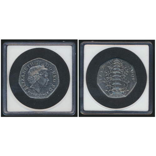 2009 Kew Gardens 50p extremely fine. (Y)