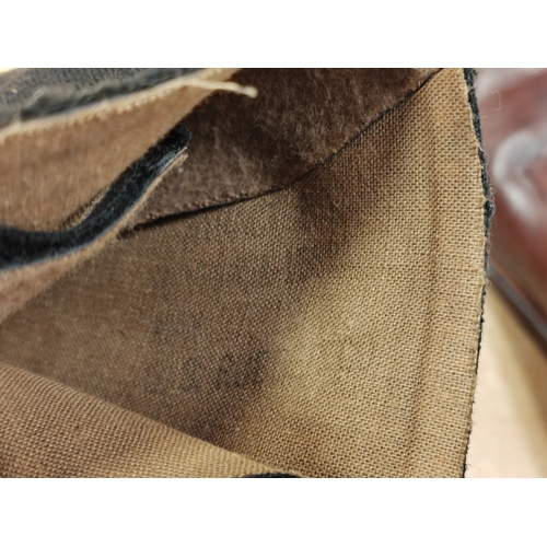 87 - WW2 U.S. Artic over shoes, dated May 27 1943, U.S. Rubber Co., trade mark to soles, size 8½, plus Li... 