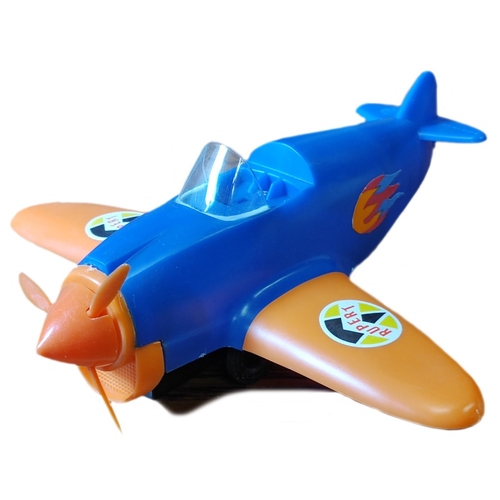 Marx Toys. Rupert The Bear Aeroplane No.5337, "Rupert" figure still factory wrapped, excellent in very good original box. (T)