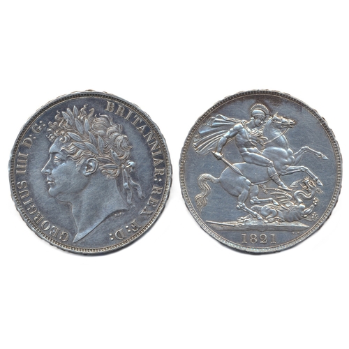 1821 SECUNDO crown extremely fine. (Y)