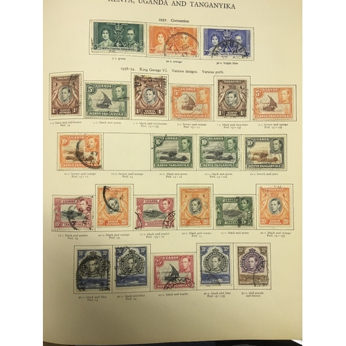20 - STAMPS BRITISH COMMONWEALTH, 1938-1966 used collection in three New Age printed albums, with a fine ... 