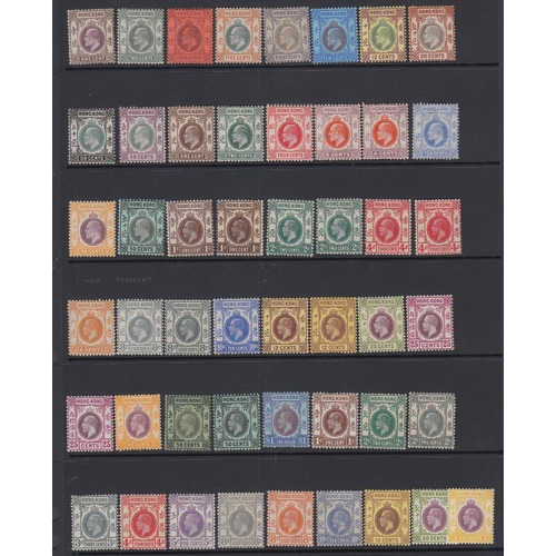 22 - STAMPS British Commonwealth mounted mint accumulation QV to GVI on stock pages, mainly short sets bu... 