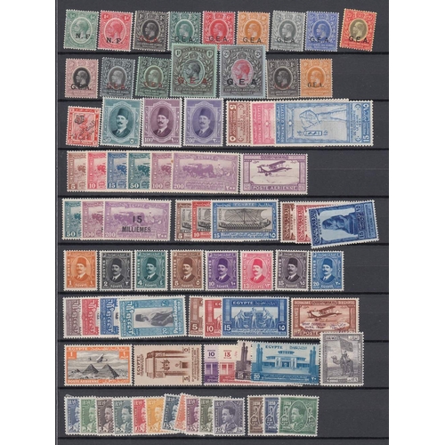 22 - STAMPS British Commonwealth mounted mint accumulation QV to GVI on stock pages, mainly short sets bu... 