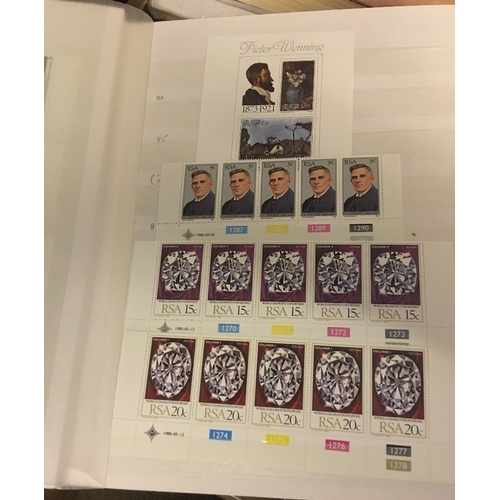 33 - STAMPS British Commonwealth albums stock books and pages, better material noted, a mass of material,... 