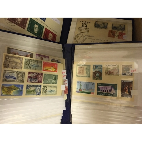 14 - STAMPS Accumulation of stamps and covers, mainly low value sets , priced to sell by an ex-postcard d... 