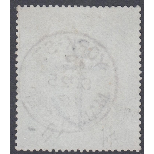 134 - GREAT BRITAIN STAMPS : 1883 10/- Grey Green on Blued Paper. Superb used example cancelled by York St... 