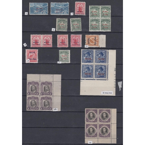 14 - STAMPS : BRITISH COMMONWEALTH, Pacific Islands with a mint selection on three stock pages. Including... 