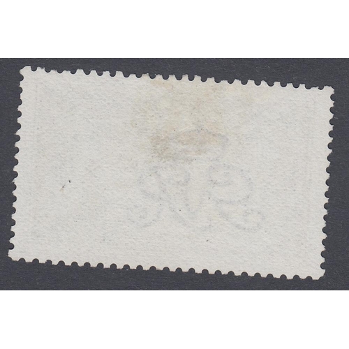 165 - GREAT BRITAIN STAMPS : 1913 10/- Indigo Blue, very fine used with light CDS cancel SG 402