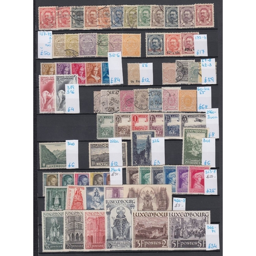 3 - STAMPS : EUROPE, ex-dealers part stock of mostly European mint stamps, with better items and accumul... 