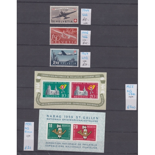 3 - STAMPS : EUROPE, ex-dealers part stock of mostly European mint stamps, with better items and accumul... 