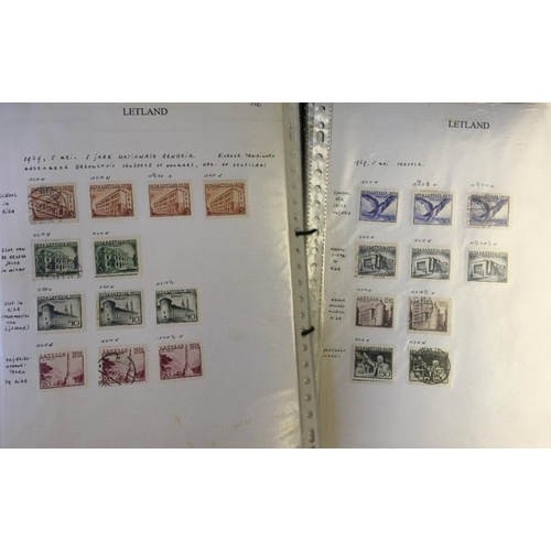 6 - STAMPS : BALTICS, a Lithuanian accumulation on four stock page sides with 1919-34 mint or used sets ... 