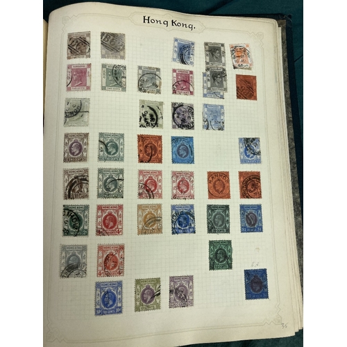 12 - STAMPS : World collection in two spring-back albums appears to be mainly pre 1930's material, sure t... 