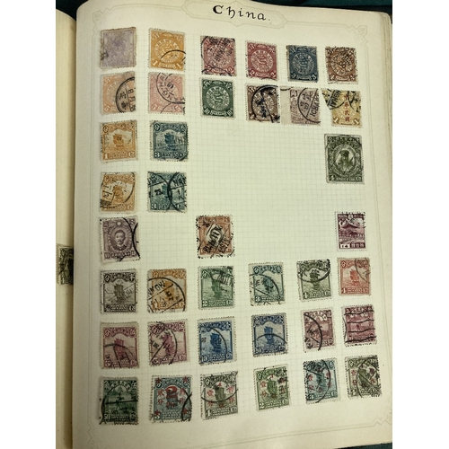 12 - STAMPS : World collection in two spring-back albums appears to be mainly pre 1930's material, sure t... 