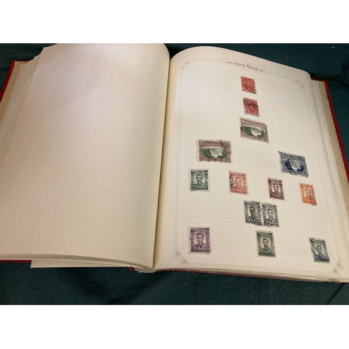 21 - STAMPS : Commonwealth collection A - Z in two springback albums, mainly used mixed condition