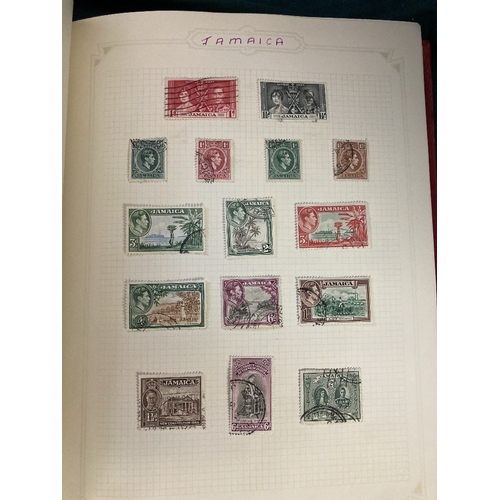 21 - STAMPS : Commonwealth collection A - Z in two springback albums, mainly used mixed condition