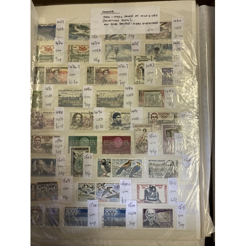 1 - STAMPS : EUROPE, ex-dealers part stock of better items and accumulations on stock pages. Mostly item... 