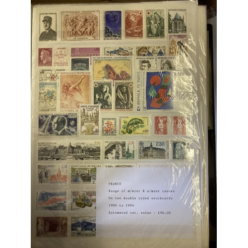 1 - STAMPS : EUROPE, ex-dealers part stock of better items and accumulations on stock pages. Mostly item... 