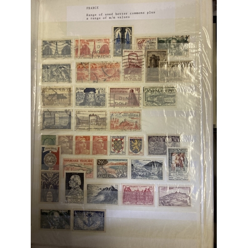 1 - STAMPS : EUROPE, ex-dealers part stock of better items and accumulations on stock pages. Mostly item... 