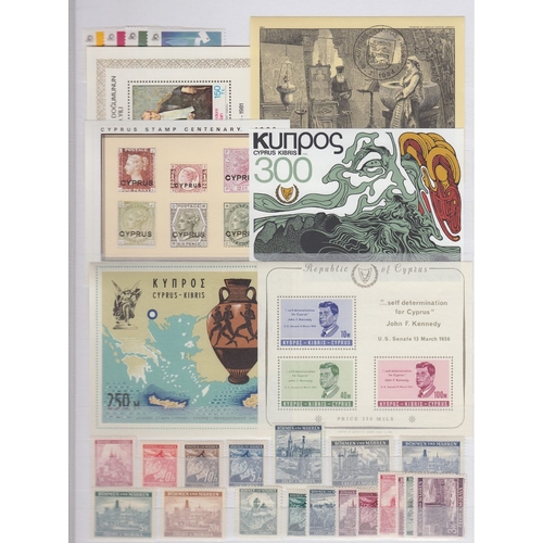 3 - STAMPS : EUROPE, ex-dealers part stock of mostly European mint stamps, with better items and accumul... 