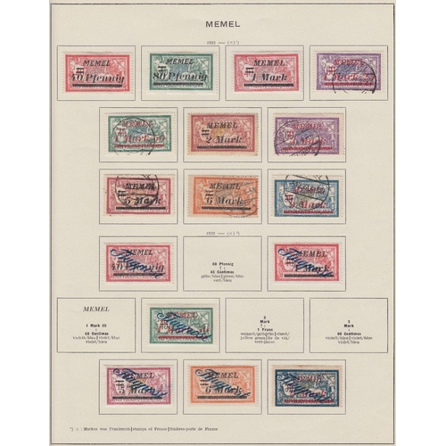 1 - STAMPS : Two large Schaubek albums with Europe up to 1933, reasonably well filled. Good clean lot mi... 