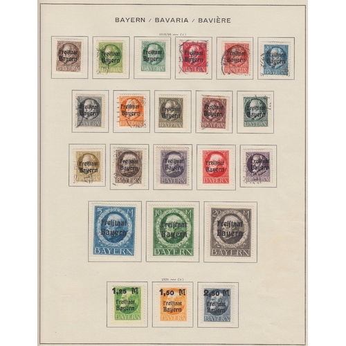 1 - STAMPS : Two large Schaubek albums with Europe up to 1933, reasonably well filled. Good clean lot mi... 