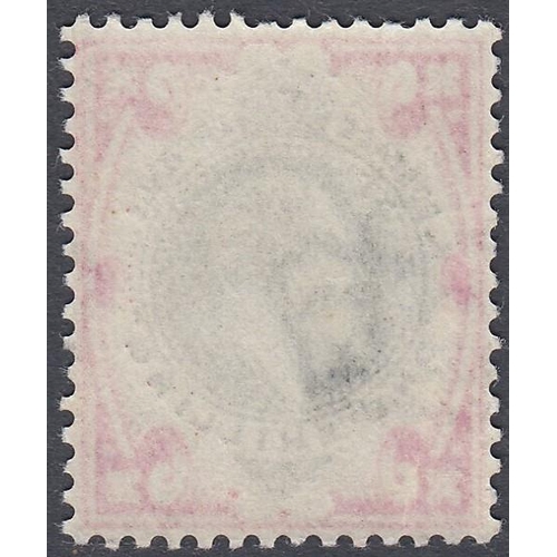 198 - GREAT BRITAIN STAMPS 1902 1/- Dull Green and Carmine, unmounted mint SG 257