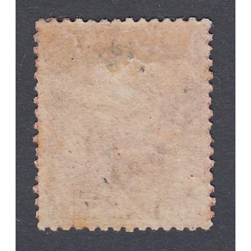 319 - STAMPS BARBADOS 1873 3d Brown-Purple, mounted mint SG 63 Cat £325