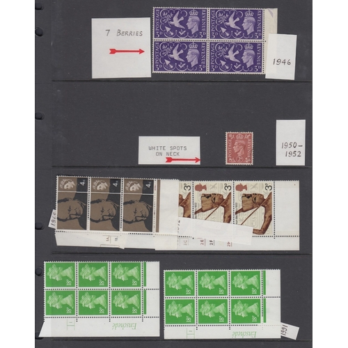 157 - GREAT BRITAIN STAMPS : Used collection in a boxed Davo printed album. No QV issues but includes GV S... 