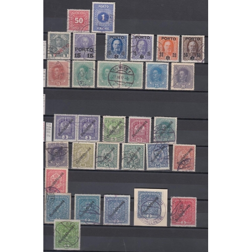 303 - STAMPS AUSTRIA 1858 to 1986 mint and used in full 64 page stockbook, many 100's of sets, odds and be... 