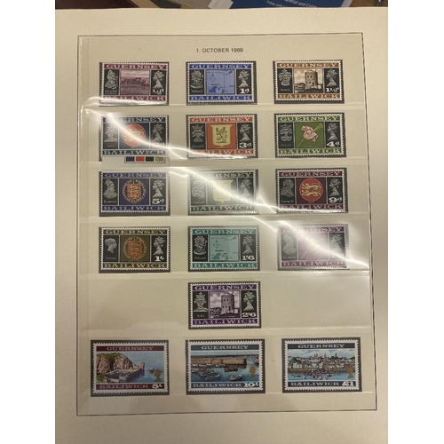 264 - STAMPS CHANNEL ISLANDS Four hinge-less printed Lindner albums with slip cases (£500+ new)with variou... 