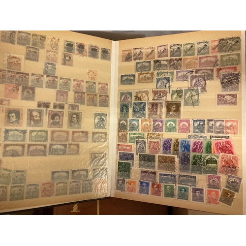 17 - STAMPS Accumulation in four stock books, including early GB, Hungary, Belgium and Commonwealth.