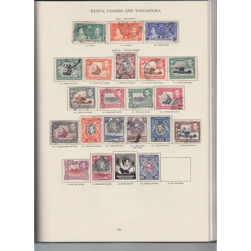 24 - STAMPS GVI Green Crown album, not inter-leaved, part filled, good condition and great starter