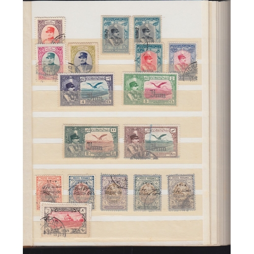 427 - STAMPS IRAN Mint and used accumulation in small stock book early through to 1980's