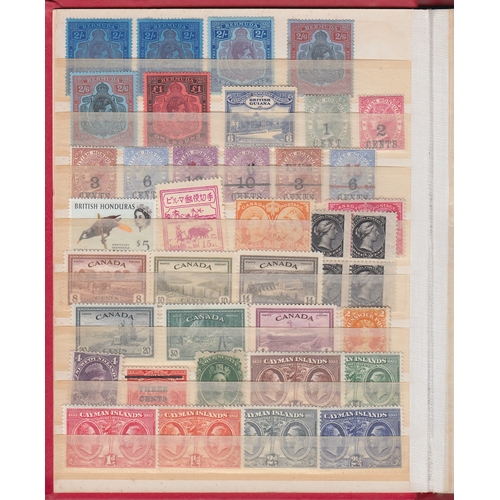2 - STAMPS BRITISH COMMONWEALTH, small stockbook with various mint & used from all reigns. Lots of usefu... 